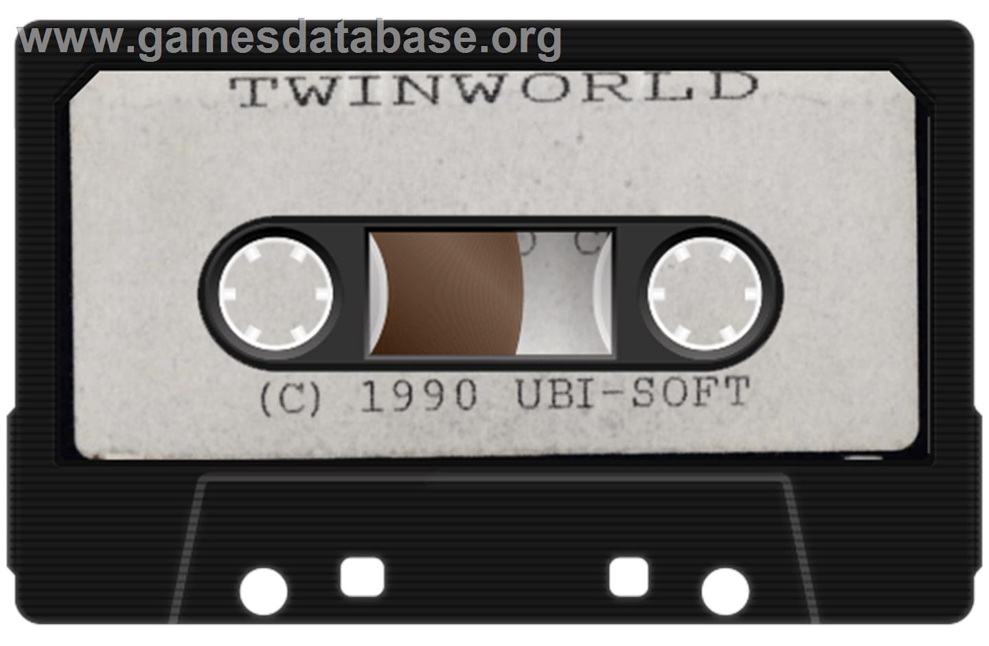 TwinWorld: Land of Vision - Amstrad CPC - Artwork - Cartridge
