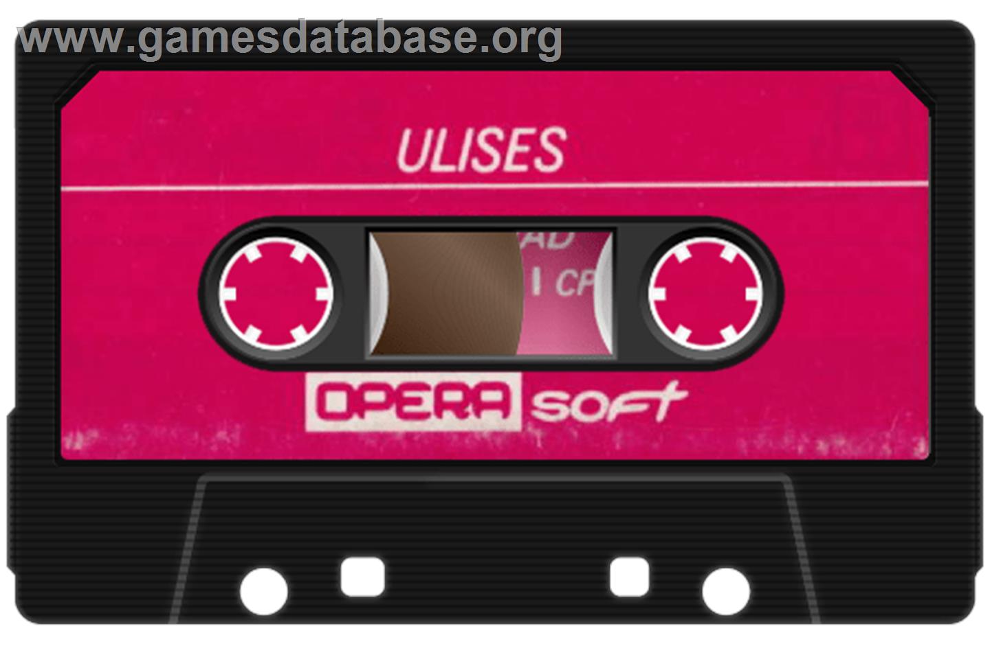Ulises - Amstrad CPC - Artwork - Cartridge