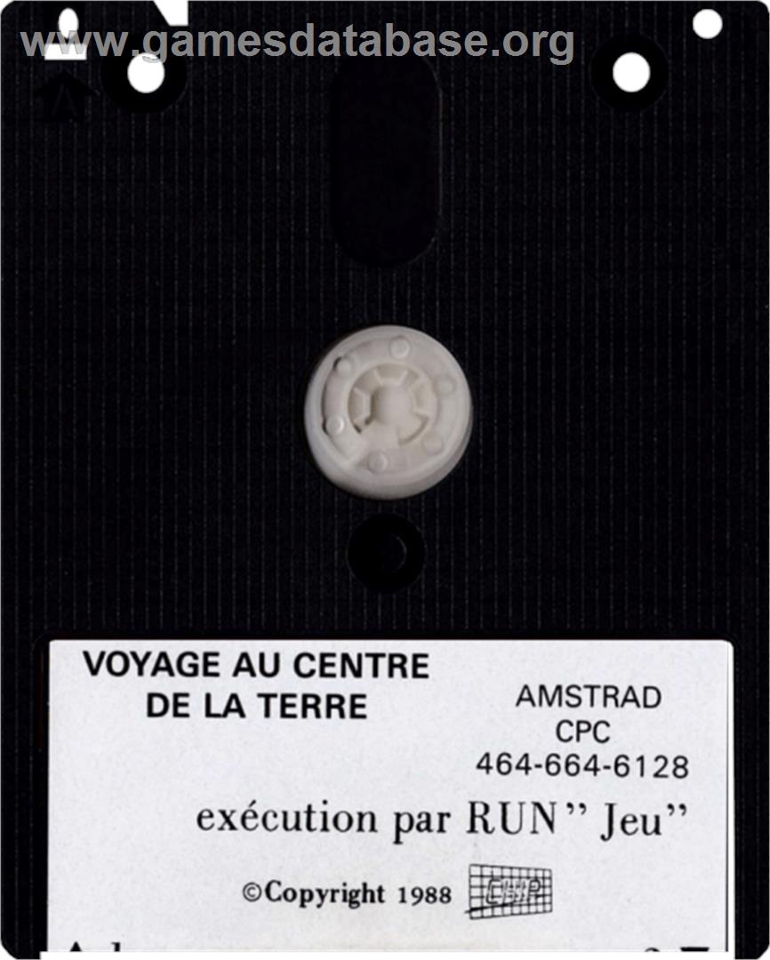 Viaje Al Centro De La Tierra - Amstrad CPC - Artwork - Cartridge