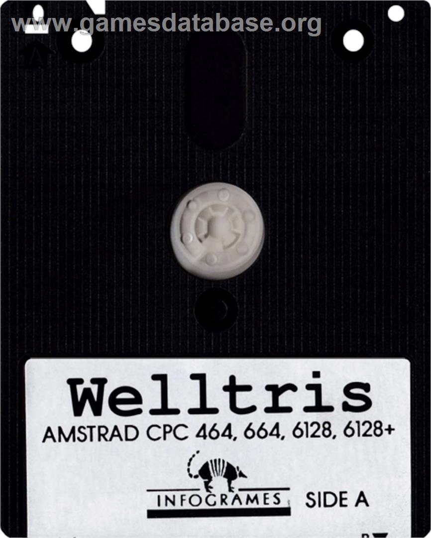 Welltris - Amstrad CPC - Artwork - Cartridge