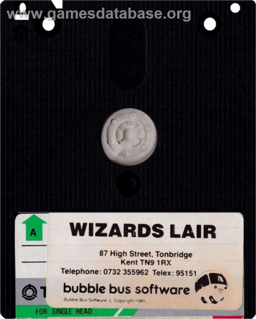 Wizard's Lair - Amstrad CPC - Artwork - Cartridge