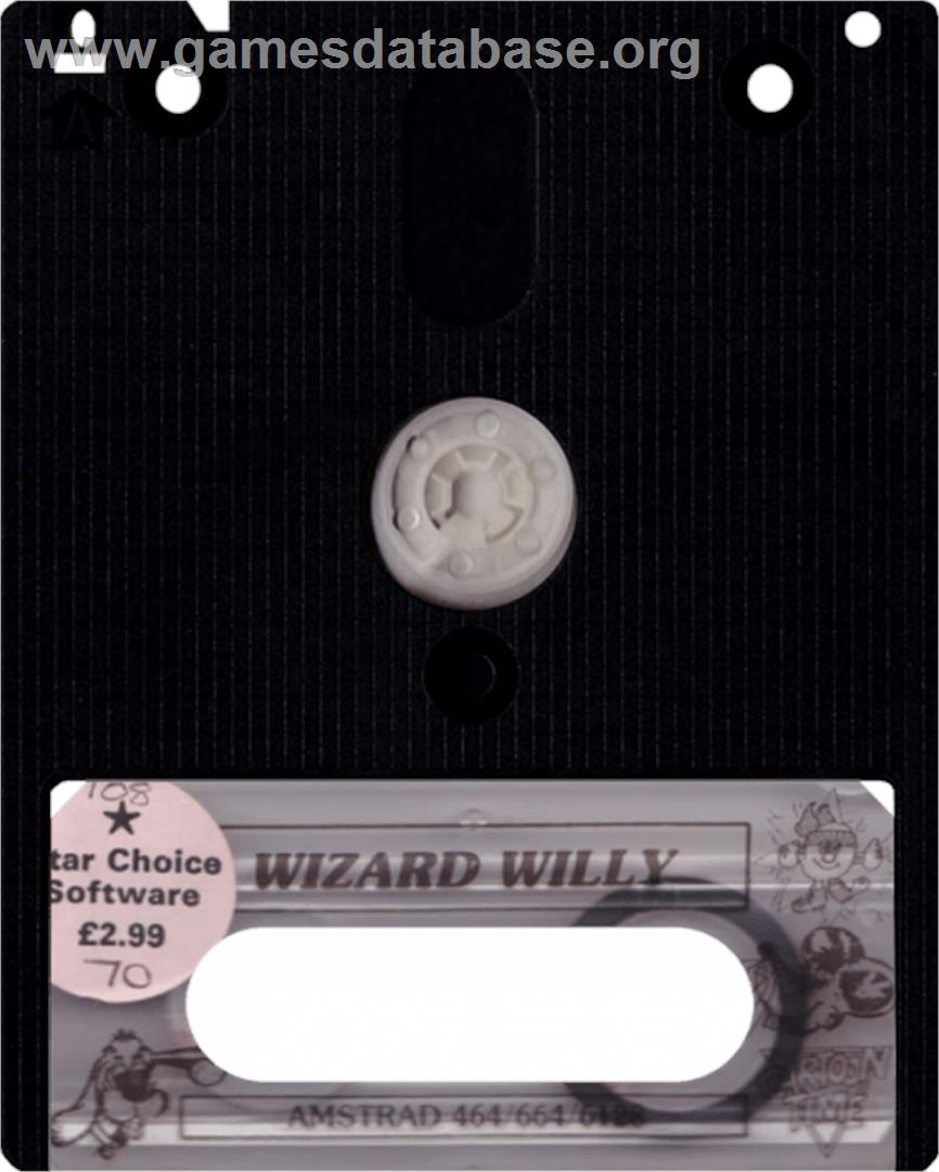 Wizard Willy - Amstrad CPC - Artwork - Cartridge