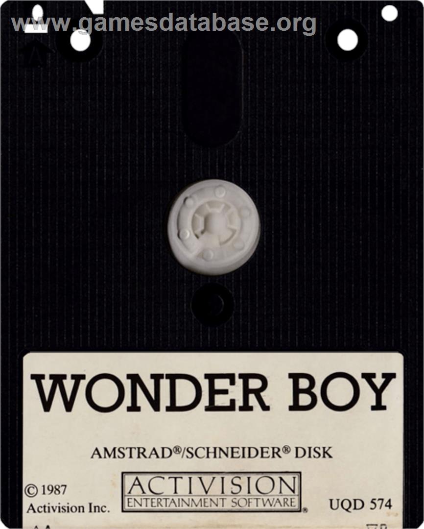 Wonder Boy - Amstrad CPC - Artwork - Cartridge