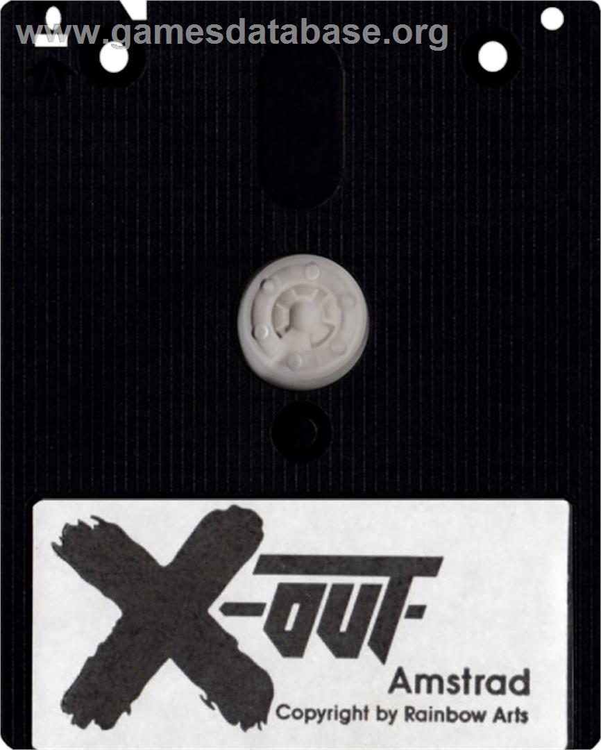 X-Out - Amstrad CPC - Artwork - Cartridge