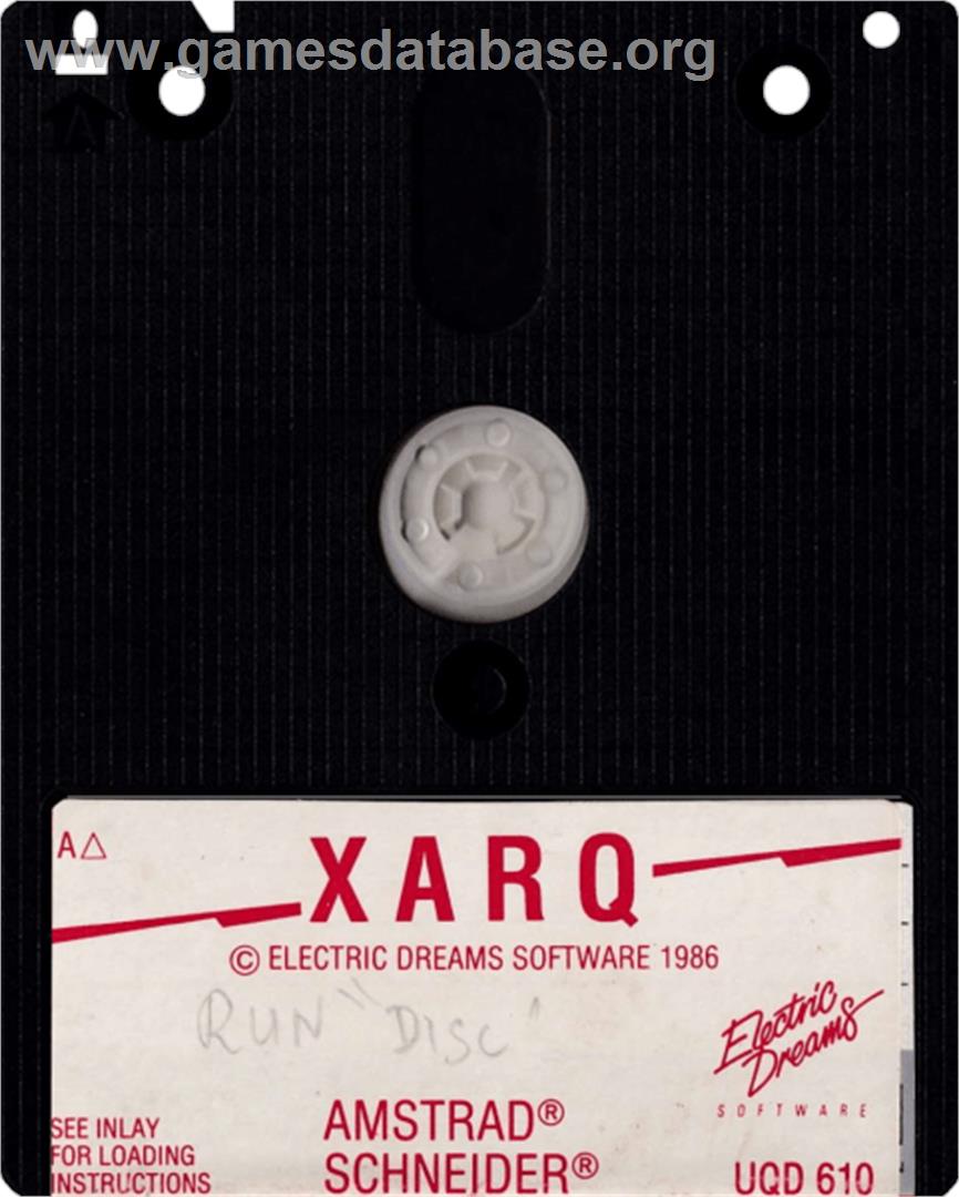XARQ - The Zimmerman Trenches - Amstrad CPC - Artwork - Cartridge