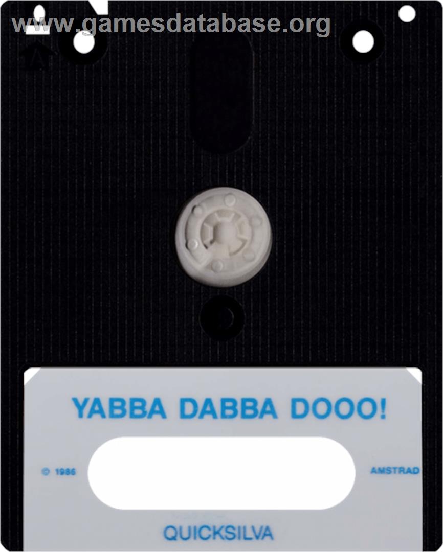 Yabba Dabba Doo! - Amstrad CPC - Artwork - Cartridge