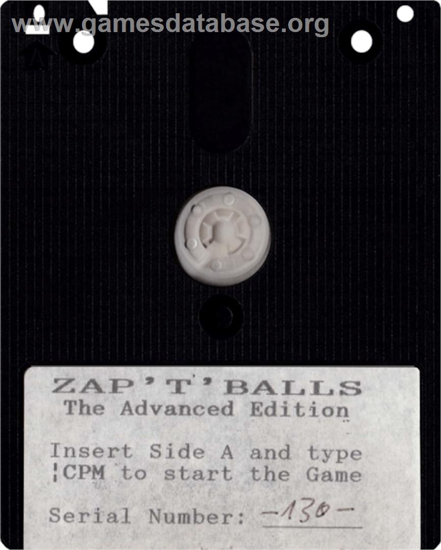 Zap't'Balls: The Advanced Edition - Amstrad CPC - Artwork - Cartridge