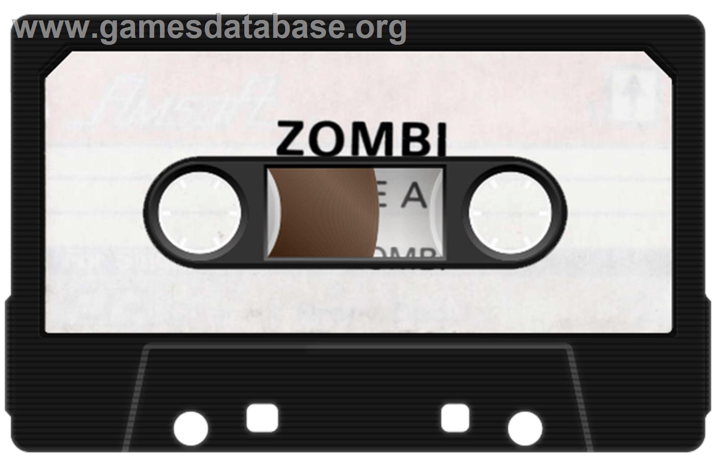 Zombi - Amstrad CPC - Artwork - Cartridge