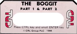 Top of cartridge artwork for Boggit, The on the Amstrad CPC.