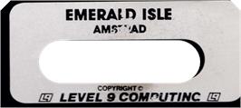 Top of cartridge artwork for Emerald Isle on the Amstrad CPC.