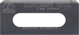 Top of cartridge artwork for Exploding Wall on the Amstrad CPC.