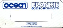 Top of cartridge artwork for Frankie Goes To Hollywood on the Amstrad CPC.