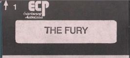 Top of cartridge artwork for Fury, The on the Amstrad CPC.