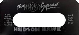 Top of cartridge artwork for Hudson Hawk on the Amstrad CPC.