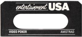 Top of cartridge artwork for Las Vegas Casino on the Amstrad CPC.