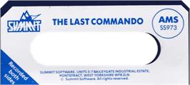 Top of cartridge artwork for Last Commando, The on the Amstrad CPC.