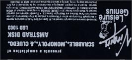 Top of cartridge artwork for Mind-Stretchers on the Amstrad CPC.