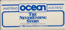 Top of cartridge artwork for Neverending Story, The on the Amstrad CPC.