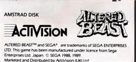 Top of cartridge artwork for Plundered Hearts on the Amstrad CPC.