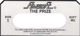 Top of cartridge artwork for Prize, The on the Amstrad CPC.