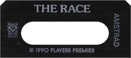 Top of cartridge artwork for Race, The on the Amstrad CPC.