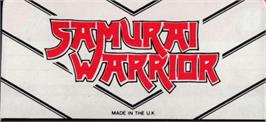 Top of cartridge artwork for Samurai Warrior - The Battles of.... Usagi Yojimbo on the Amstrad CPC.