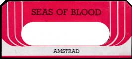 Top of cartridge artwork for Seas Of Blood on the Amstrad CPC.