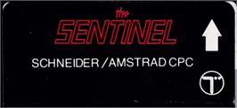 Top of cartridge artwork for Sentinel, The on the Amstrad CPC.