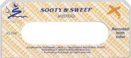 Top of cartridge artwork for Sooty And Sweep on the Amstrad CPC.