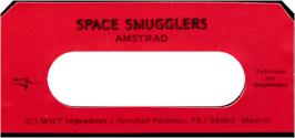 Top of cartridge artwork for Space Smugglers on the Amstrad CPC.