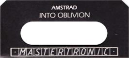 Top of cartridge artwork for Space Station Oblivion on the Amstrad CPC.