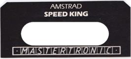 Top of cartridge artwork for Speed King on the Amstrad CPC.