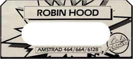 Top of cartridge artwork for Super Robin Hood on the Amstrad CPC.
