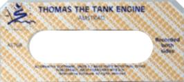 Top of cartridge artwork for Thomas The Tank Engine And Friends on the Amstrad CPC.