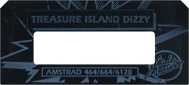 Top of cartridge artwork for Treasure Island Dizzy on the Amstrad CPC.