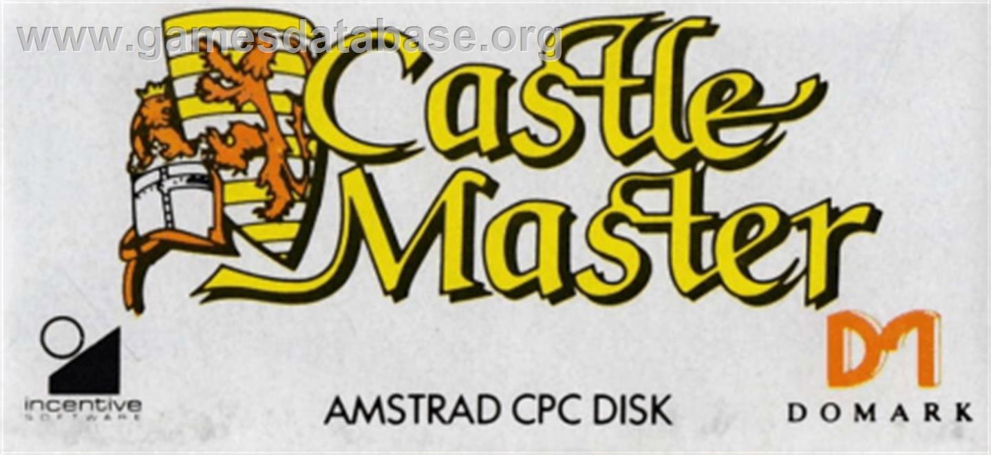 Castle Master - Amstrad CPC - Artwork - Cartridge Top