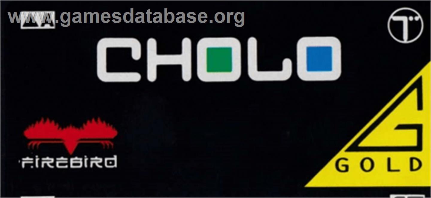 Cholo - Amstrad CPC - Artwork - Cartridge Top
