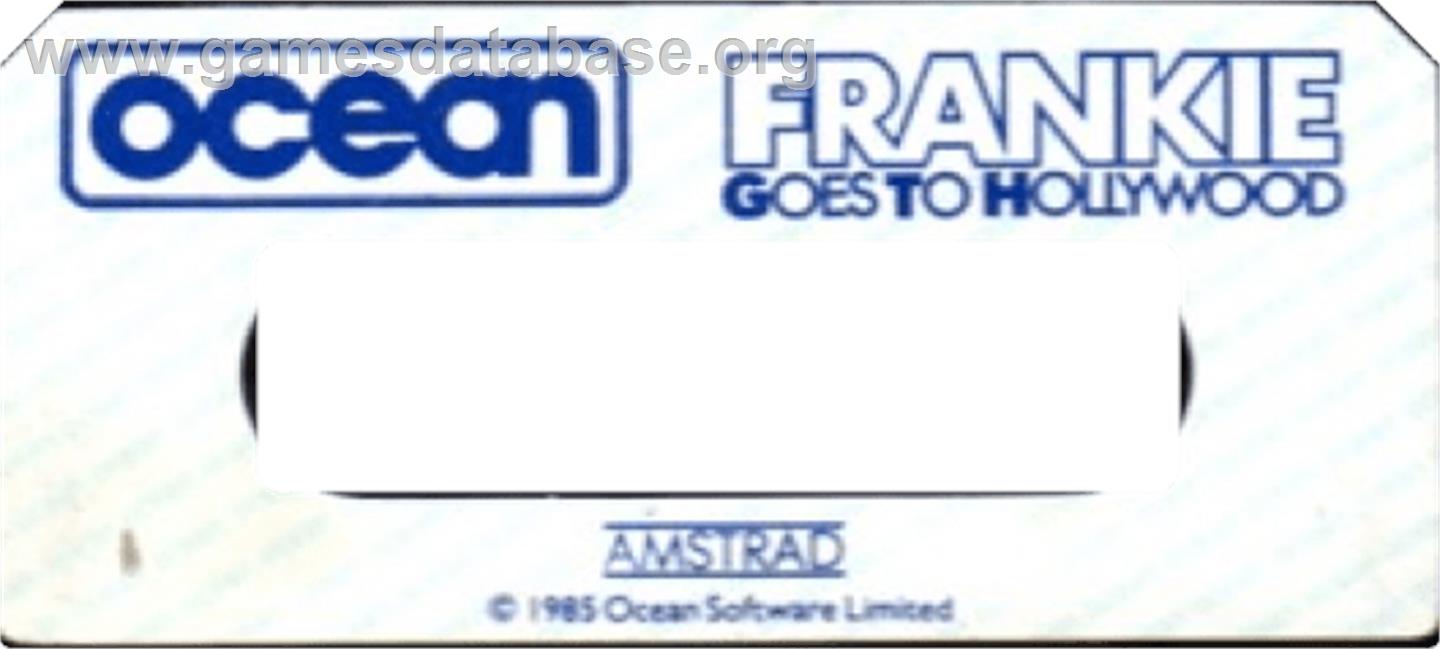 Frankie Goes To Hollywood - Amstrad CPC - Artwork - Cartridge Top