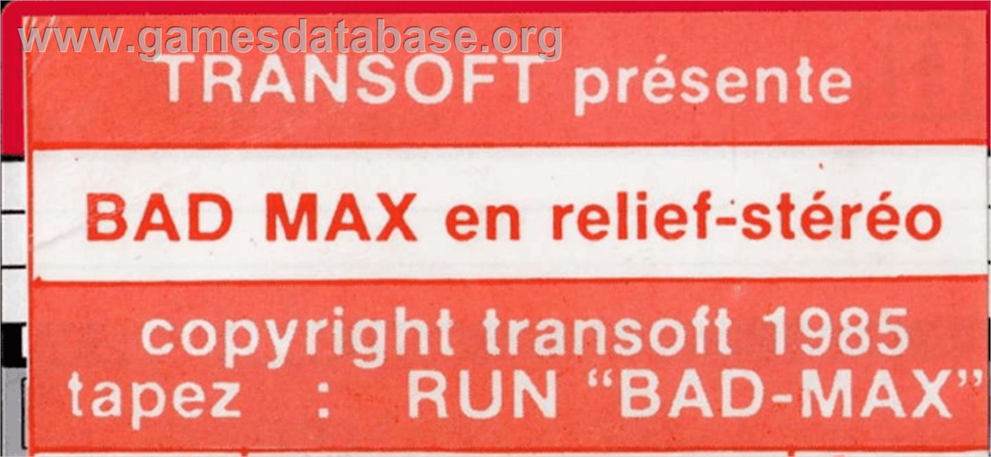 Mag Max - Amstrad CPC - Artwork - Cartridge Top