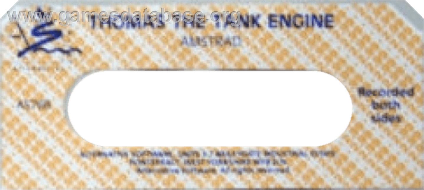 Thomas the Tank Engine & Friends - Amstrad CPC - Artwork - Cartridge Top