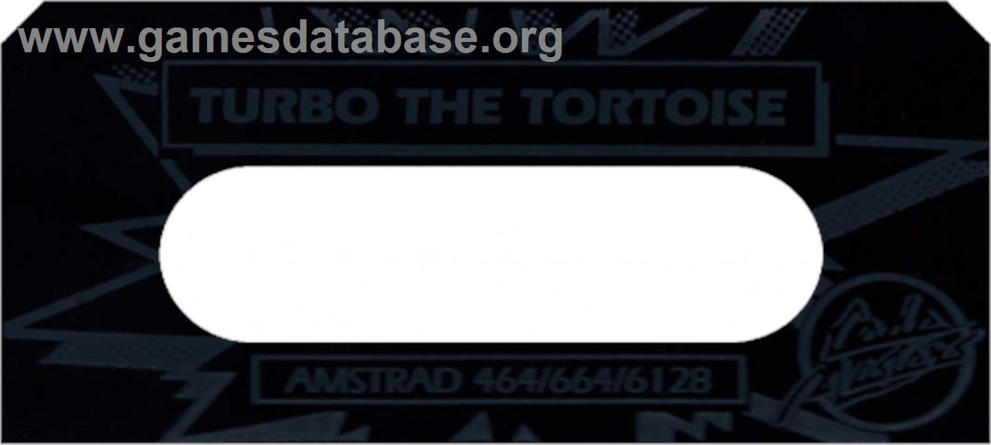 Turbo The Tortoise - Amstrad CPC - Artwork - Cartridge Top
