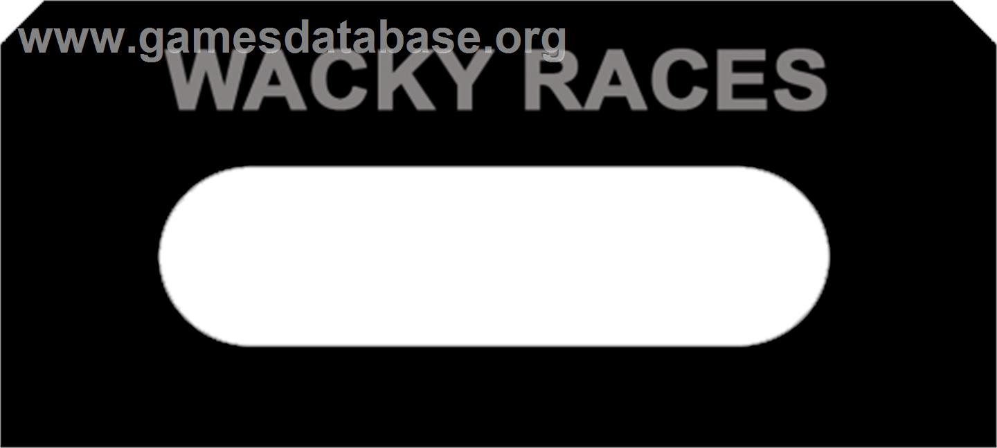 Wacky Races - Amstrad CPC - Artwork - Cartridge Top