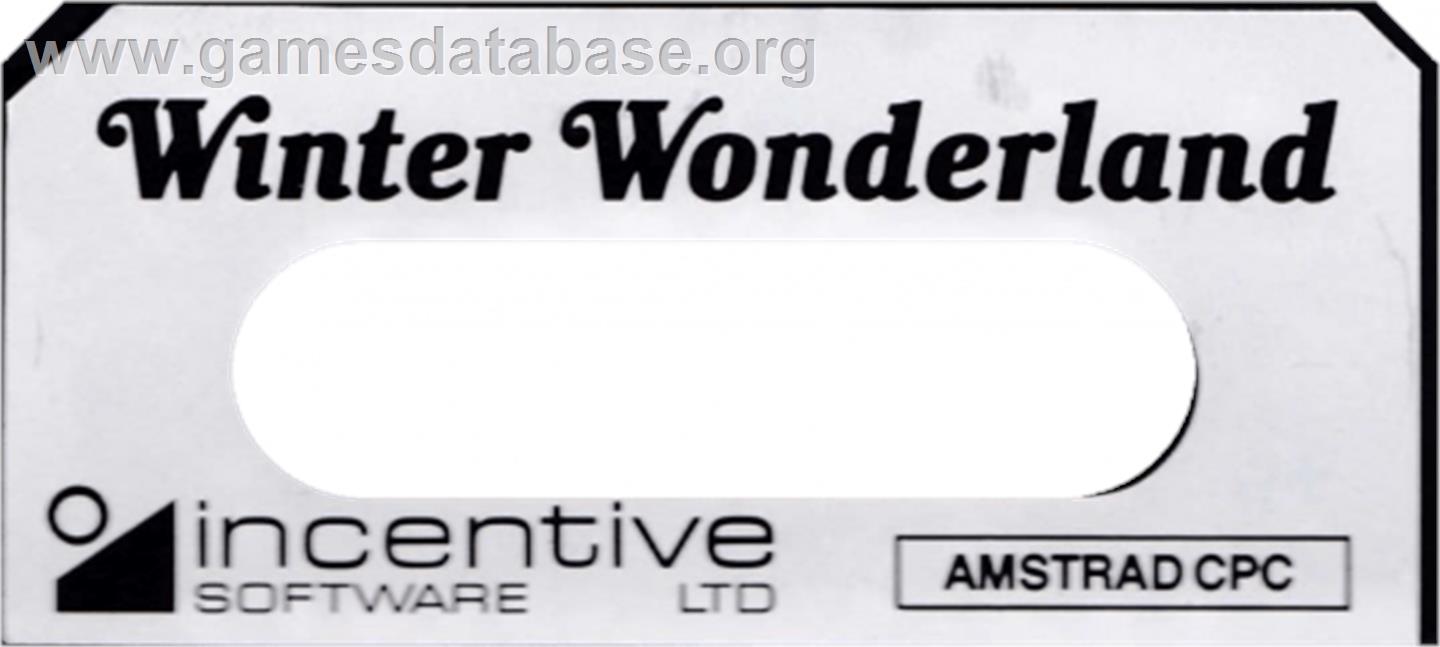 Winter Wonderland - Amstrad CPC - Artwork - Cartridge Top