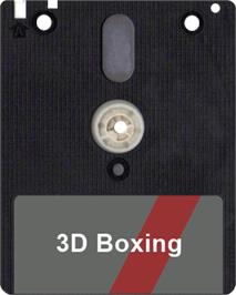 Artwork on the Disc for 3D Boxing on the Amstrad CPC.