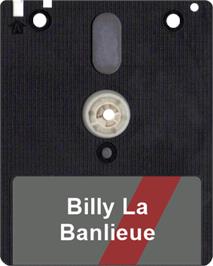 Artwork on the Disc for Billy la Banlieue on the Amstrad CPC.