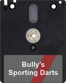 Artwork on the Disc for Bully's Sporting Darts on the Amstrad CPC.