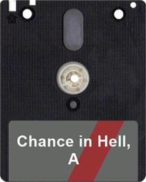 Artwork on the Disc for Chance In Hell, A on the Amstrad CPC.