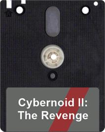 Artwork on the Disc for Cybernoid 2: The Revenge on the Amstrad CPC.