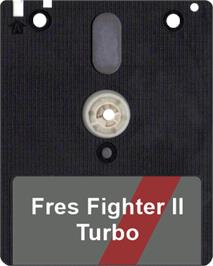 Artwork on the Disc for Fres Fighter 2 Turbo on the Amstrad CPC.