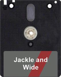 Artwork on the Disc for Jackle and Wide on the Amstrad CPC.